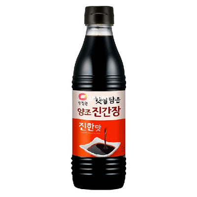 Chung Jung One Naturally Aged Brewed Soy Sauce Rich Yangjo Jin 500ml - YEPSS - 叶哺便利中超 - 英国最大亚洲华人网上超市