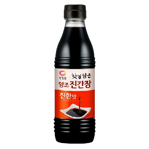 Chung Jung One Naturally Aged Brewed Soy Sauce Rich Yangjo Jin 500ml - YEPSS - 叶哺便利中超 - 英国最大亚洲华人网上超市
