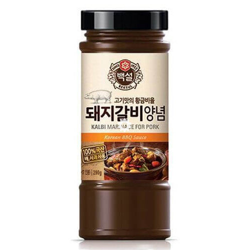 CJ Beksul Pork Rib Kalbi Marinade (Korean BBQ Sauce) 290g - YEPSS - 叶哺便利中超 - 英国最大亚洲华人网上超市