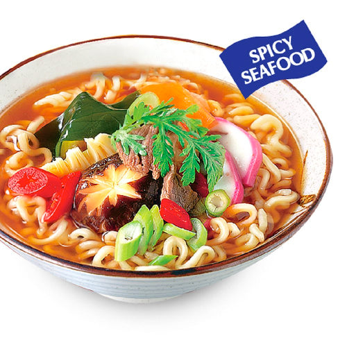 Nongshim Neoguri Ramyun Noodle Spicy Seafood Flavour Multi Packs 5x120g - YEPSS - 叶哺便利中超 - 英国最大亚洲华人网上超市