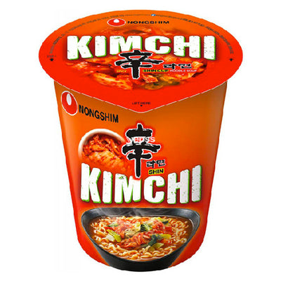 Nongshim Kimchi Ramyun Noodle (Cup) 75g - YEPSS - 叶哺便利中超 - 英国最大亚洲华人网上超市
