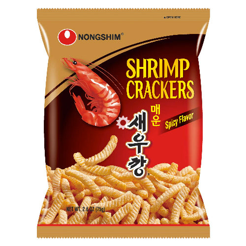 Nongshim Shrimp Cracker Hot & Spicy 75g - YEPSS - 叶哺便利中超 - 英国最大亚洲华人网上超市