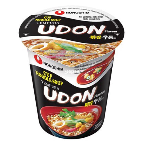 Nongshim Tempura Udon Flavour Noodle (Cup) 62g - YEPSS - 叶哺便利中超 - 英国最大亚洲华人网上超市