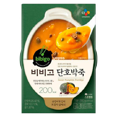 CJ Bibigo Sweet Pumpkin Porridge 280g - YEPSS - 叶哺便利中超 - 英国最大亚洲华人网上超市