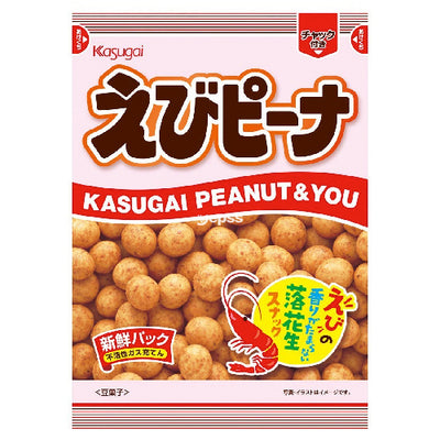 Kasugai Ebi Peana Seasoned Prawn Peanut Snack 85g - YEPSS - 叶哺便利中超 - 英国最大亚洲华人网上超市