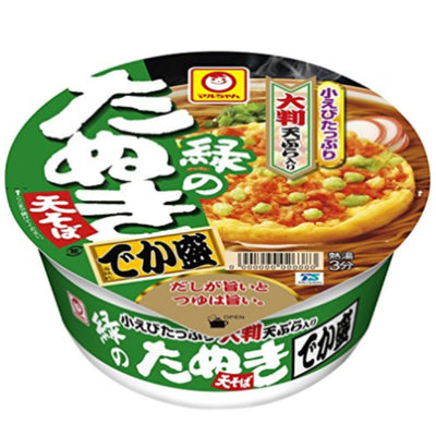 Toyo Suisan Maruchan Midori No Tanuki Soba Noodle with Tempura (Bowl) 99g - YEPSS - 叶哺便利中超 - 英国最大亚洲华人网上超市