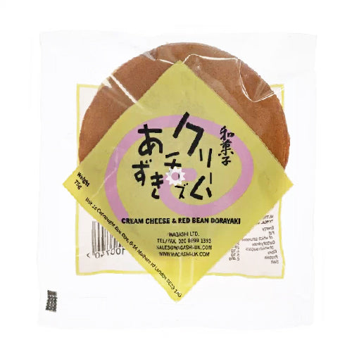Wagashi Frozen Cream Cheese & Red Bean Dorayaki Pancake 75g - YEPSS - 叶哺便利中超 - 英国最大亚洲华人网上超市
