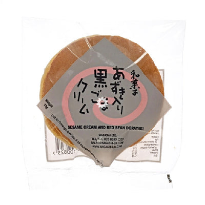 Wagashi Frozen Black Sesame Cream & Red Bean Dorayaki Pancake 80g - YEPSS - 叶哺便利中超 - 英国最大亚洲华人网上超市