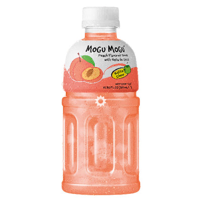 Mogu Mogu Nata De Coco Drink Peach 320ml - YEPSS - 叶哺便利中超 - 英国最大亚洲华人网上超市