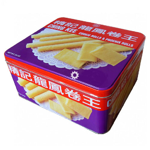 Ching Kee Cookie Rolls & Phoenix Rolls Tin 800g - YEPSS - 叶哺便利中超 - 英国最大亚洲华人网上超市