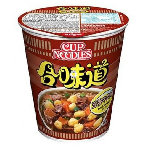 Nissin Cup Noodles Beef Flavour 72g - YEPSS - 叶哺便利中超 - 英国最大亚洲华人网上超市