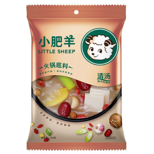 Little Sheep Plain Hot Pot Soup Base 130g - YEPSS - 叶哺便利中超 - 英国最大亚洲华人网上超市