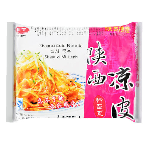 Qin Zong Instant Shaanxi Cold Noodle Spicy Flavour 168g - YEPSS - 叶哺便利中超 - 英国最大亚洲华人网上超市