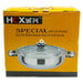 HCX Stainless Steel Fondue Pot (Hot Pot) with Glass Lid 26cm - YEPSS - 叶哺便利中超 - 英国最大亚洲华人网上超市