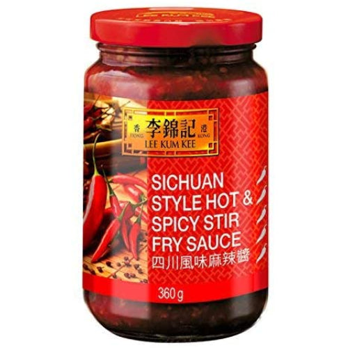 Lee Kum Kee Sichuan Style Hot & Spicy Stir Fry Sauce 360g - YEPSS - 叶哺便利中超 - 英国最大亚洲华人网上超市