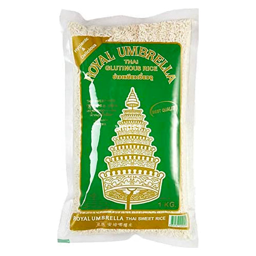 Royal Umbrella Thai Glutinous Rice 1kg - YEPSS - 叶哺便利中超 - 英国最大亚洲华人网上超市