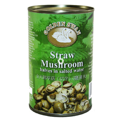 Golden Swan Straw Mushroom Halves 425g - YEPSS - 叶哺便利中超 - 英国最大亚洲华人网上超市