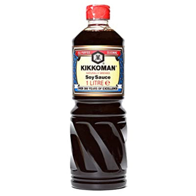Kikkoman Naturally Brewed Soy Sauce 1L - YEPSS - 叶哺便利中超 - 英国最大亚洲华人网上超市
