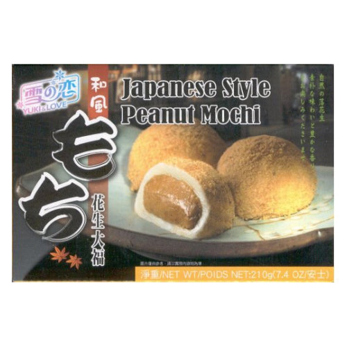 Yuki & Love Peanut Filling Mochi 210g - YEPSS - 叶哺便利中超 - 英国最大亚洲华人网上超市