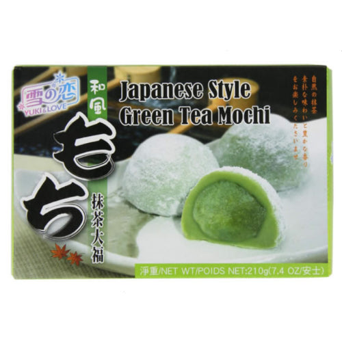 Yuki & Love Matcha Green Tea Filling Mochi 210g - YEPSS - 叶哺便利中超 - 英国最大亚洲华人网上超市