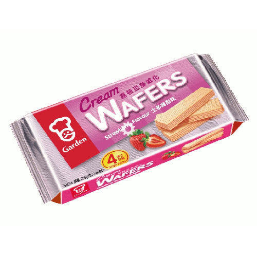 Garden Cream Wafers Strawberry 200g - YEPSS - 叶哺便利中超 - 英国最大亚洲华人网上超市