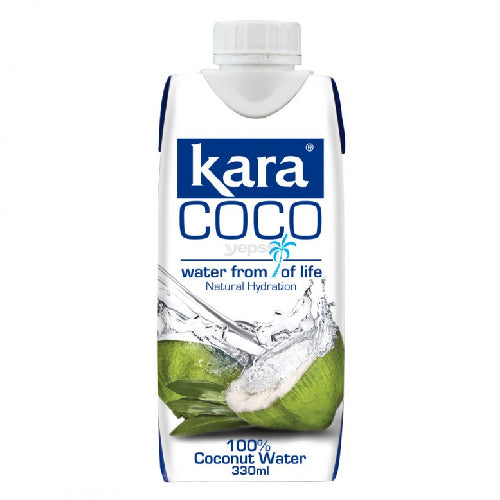 Kara 100% Pure Coconut Water 330ml - YEPSS - 叶哺便利中超 - 英国最大亚洲华人网上超市