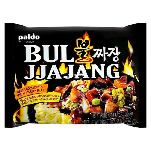 Paldo Bul Jjajang Spicy Black Bean Sauce Noodle (Bag) 203g - YEPSS - 叶哺便利中超 - 英国最大亚洲华人网上超市