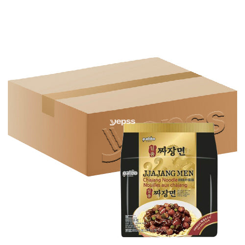 Paldo ilpoom Jjajangmen (Black Bean Sauce) Noodle Multi Packs 4x4x200g - YEPSS - 叶哺便利中超 - 英国最大亚洲华人网上超市